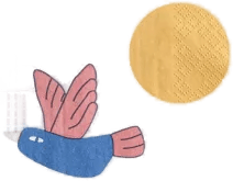 Bloomingville Colorine papirserviett 20-pk