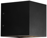 Lightpoint Cube Up/Down vegglampe svart