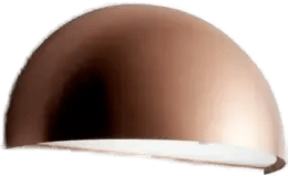 Lightpoint Rørhat vegglampe copper
