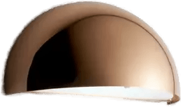 Lightpoint Rørhat vegglampe kobber