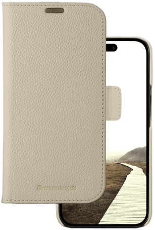 Dbramante1928 New York iPhone 15 Plus Flip Deksel - Sand Dune