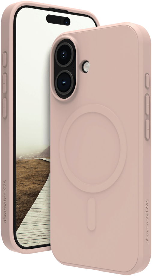 Dbramante1928 Greenland Pro MagSafe-deksel Rosa