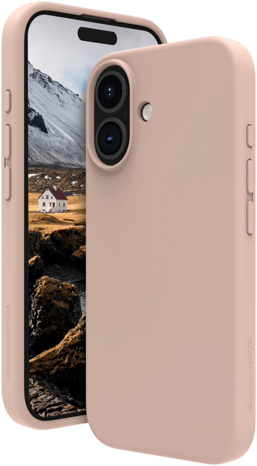 Dbramante1928 Monaco MagSafe-deksel - Pink Sand