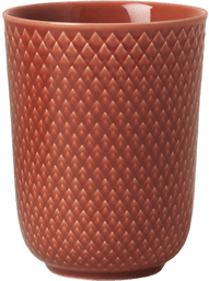 Lyngby Porcelæn Rhombe Krus 33 cl Terracotta