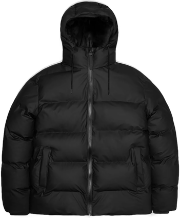 Rains Alta Puffer Jacket Black