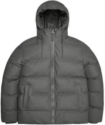 Rains Alta Puffer Jacket Grey
