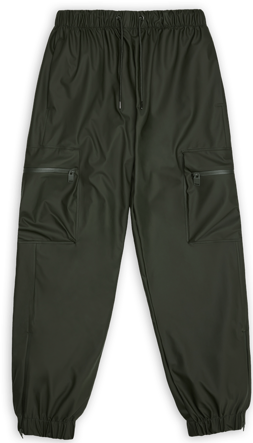 Rains Cargo Rain Pants W3 Green