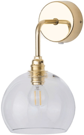 Ebb & Flow Rowan vegglampe, gull