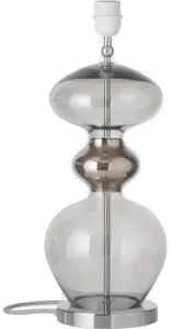 Ebb & Flow Futura lampefot Smokey grey