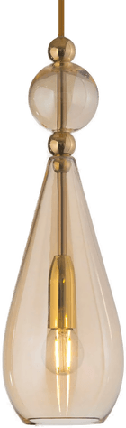 Ebb & Flow Smykke M pendellampe gull