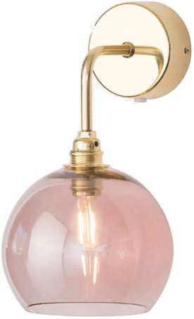 Ebb & Flow Rowan vegglampe, gull