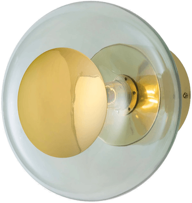 Ebb & Flow Horizon fatning gull/grønn Ø 21 cm