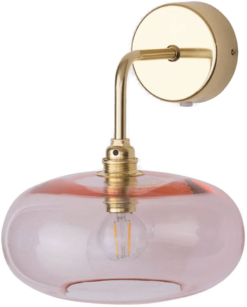 Ebb & Flow Horizon armvegglampe, gull/rosé