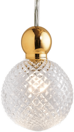 Ebb & Flow Uva M Hengende ball gull klar