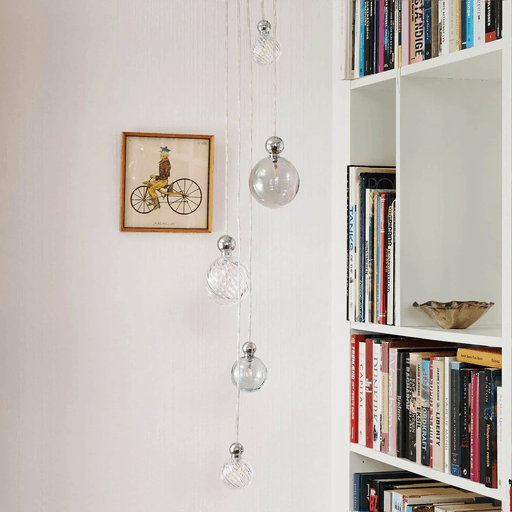 Ebb & Flow Uva M Ball sølv klar