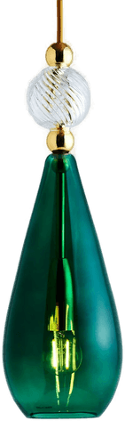 Ebb & Flow Smykke M gull eføygrønt