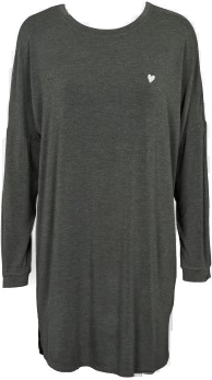 Missya Softness Nightdress Mørkgrå