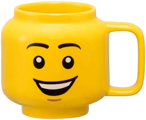 Lego - Iconic krus liten glad gutt 25,5 cl