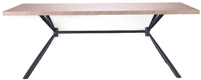 Loft24 Larchant Bord 200x100 Brun