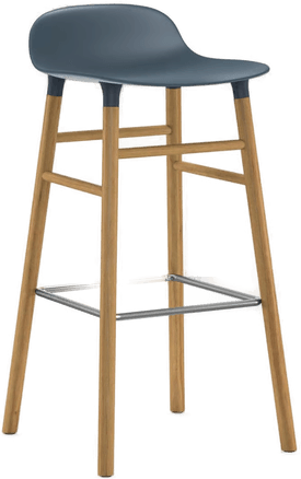 Normann Copenhagen Form Barstool 65 cm Blå