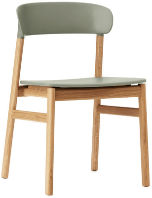 Normann Copenhagen Herit Chair Oak Dusty Green