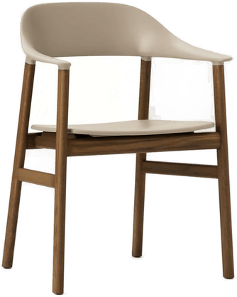 Normann Copenhagen Herit Armchair Smoked Oak Sand