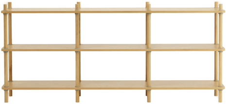 Normann Copenhagen Jam Bookcase Oak/Grey