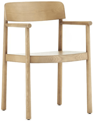 Normann Copenhagen Timb Armchair Tan