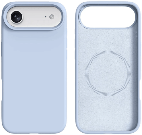 Incover iPhone Air Silikon- og Hard Plast Deksel – Babyblå