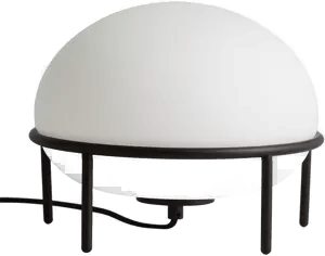 Woud Pump bordlampe svart