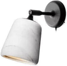 New Works Material Originals vegg marmor hvit