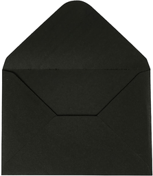 Creativ Company Konvolutter svart 11.5x16 cm 10 stk.