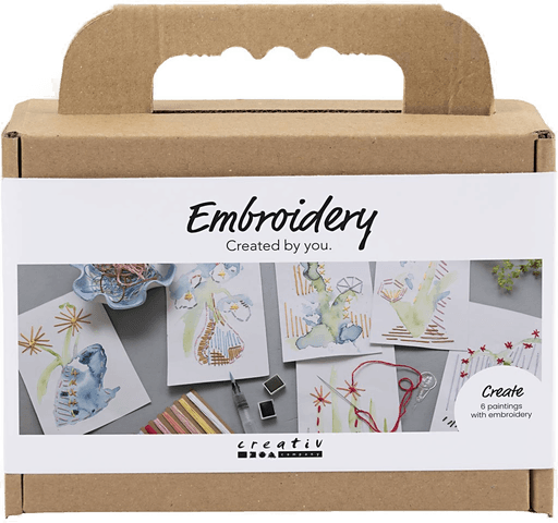 Creativ Company Mini Håndarbeidssett Broderibilder