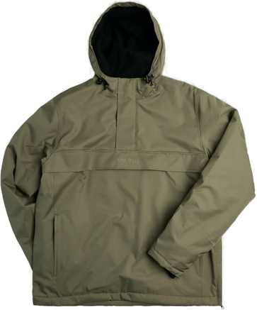 Woodbird Frenzy Anorak Jacket - Dust Green