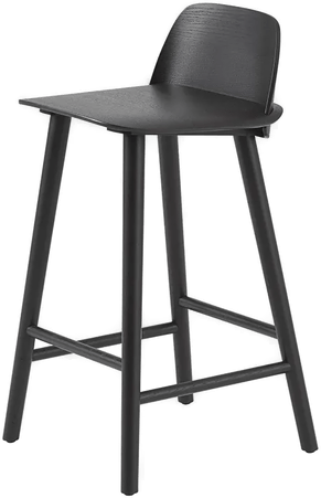 Muuto Nerd Barstol 65 cm Svart