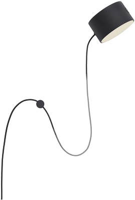 Muuto Post vegglampe Svart