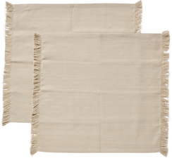 Muubs Umami serviett 2-pakning, grå/sand