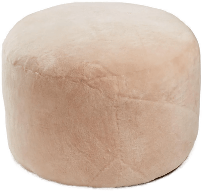 Natures Collection Rund pouf Mokkasin D55xH36 cm