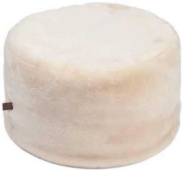 Natures Collection Rund puff Mokkasin D55xH46 cm