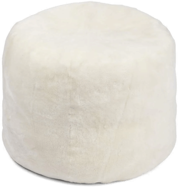 Natures Collection Rund puff Mokkasin D55xH46 cm