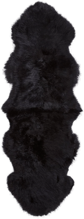 Warm & Comfy Saueskinn 160 cm Svart