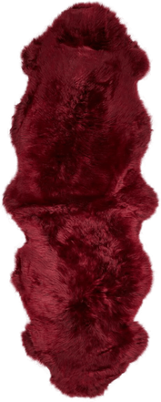 Natures Collection Saueskinn 180x60 cm - Bordeaux