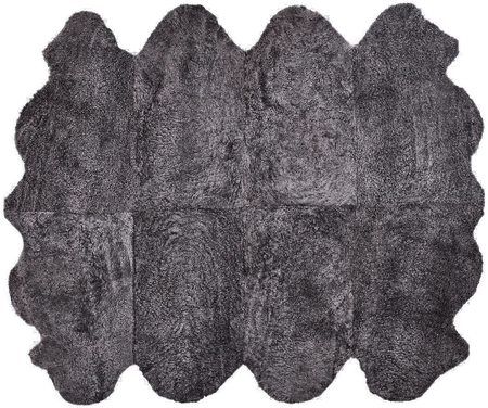 Natures Collection Saueskinnteppe Koksgrå 180x214 cm