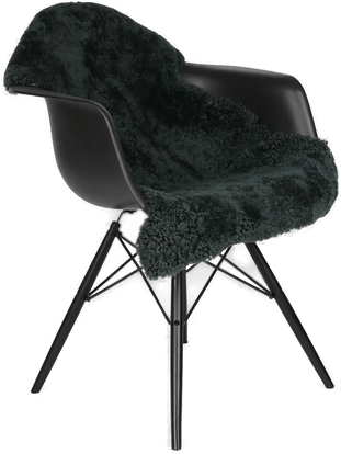 Natures Collection Saueskinn 90x60 cm - Blågrå