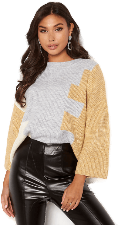 Object Collectors Item Alizee 3/4 Knit Pullover