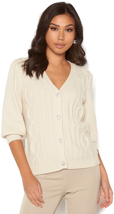 Vila Becks 3/4 Knit Cardigan