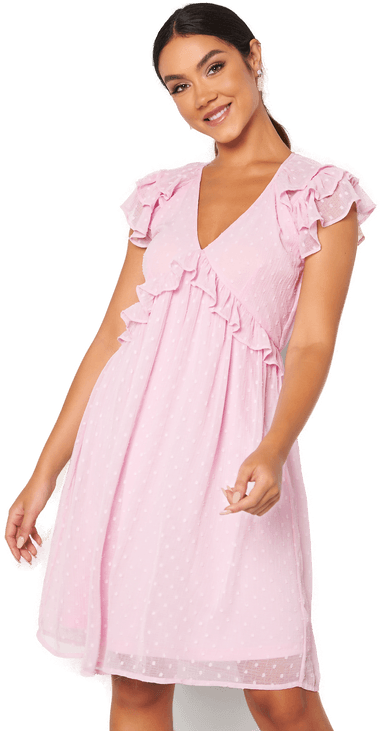 Vila Armina V-Neck Dress