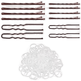Soho Hårnåler Brun 300 stk.