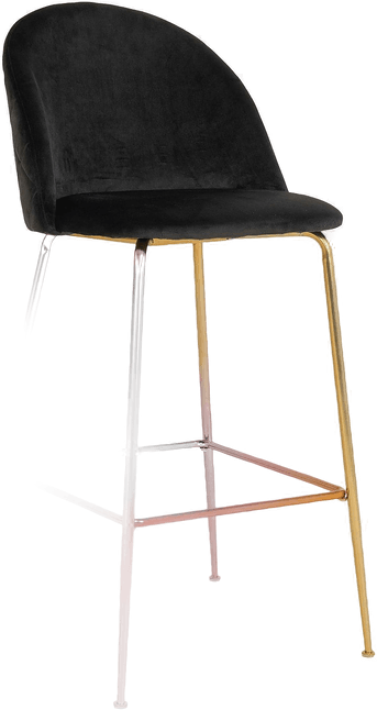 House Nordic Barstol Lausanne 2-pk Svart