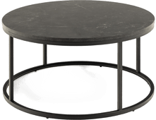 Nordform Sofabord 80 cm Rund - Sort